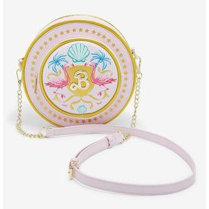 Loungefly Barbie The Movie Allover Print Crossbody Bag Purse Brand New In Hand